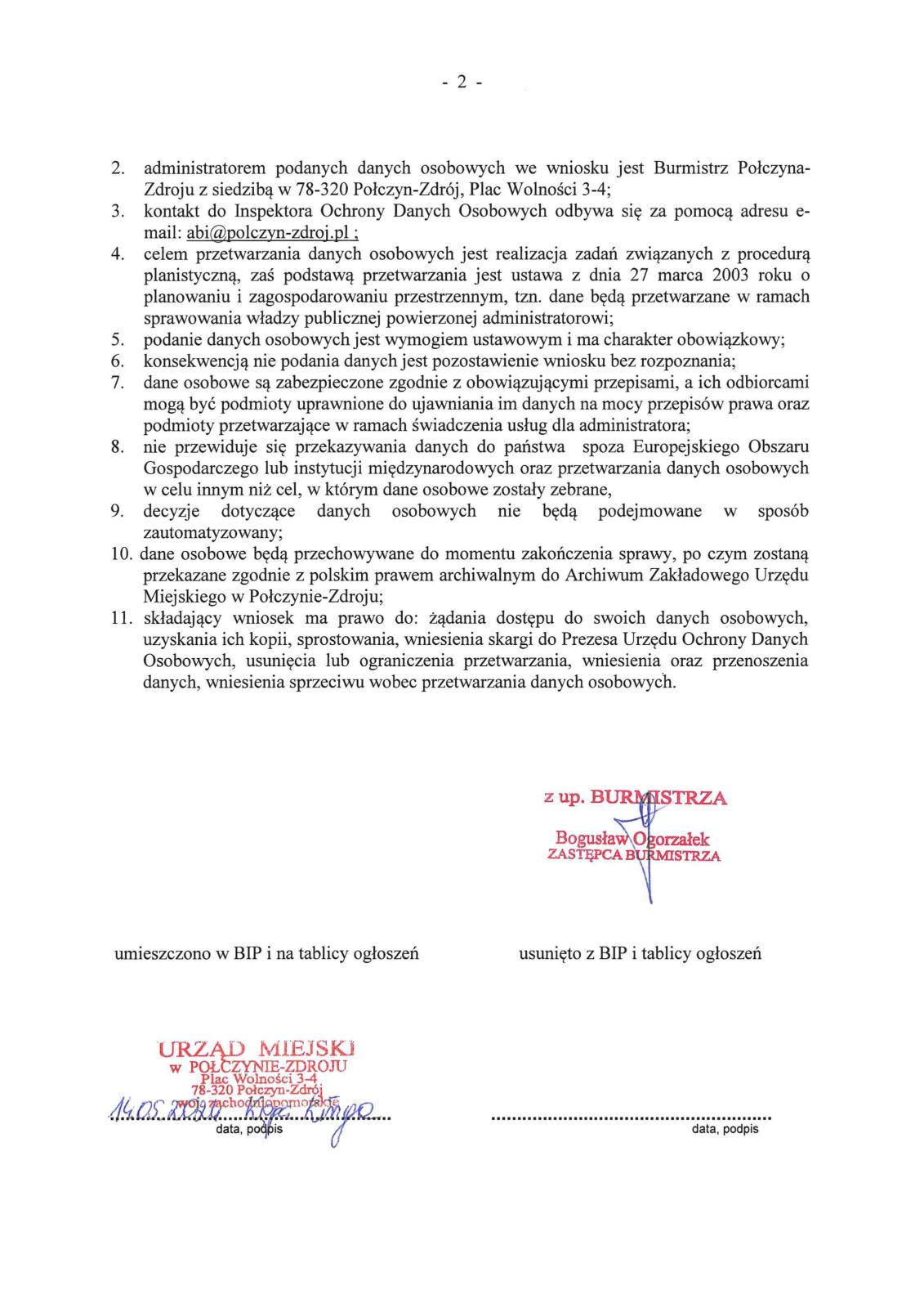 Ogłoszenie 2