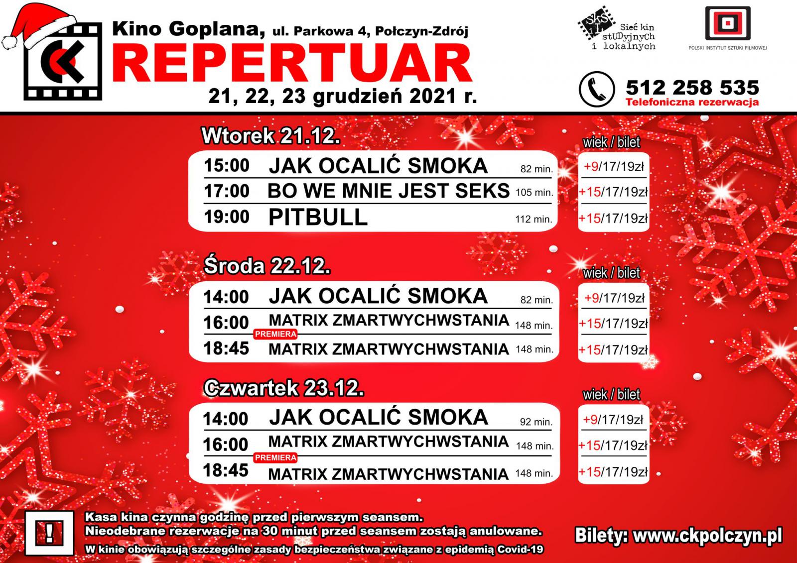 Kino Goplana zaprasza