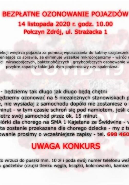ozonowanie pojazdów