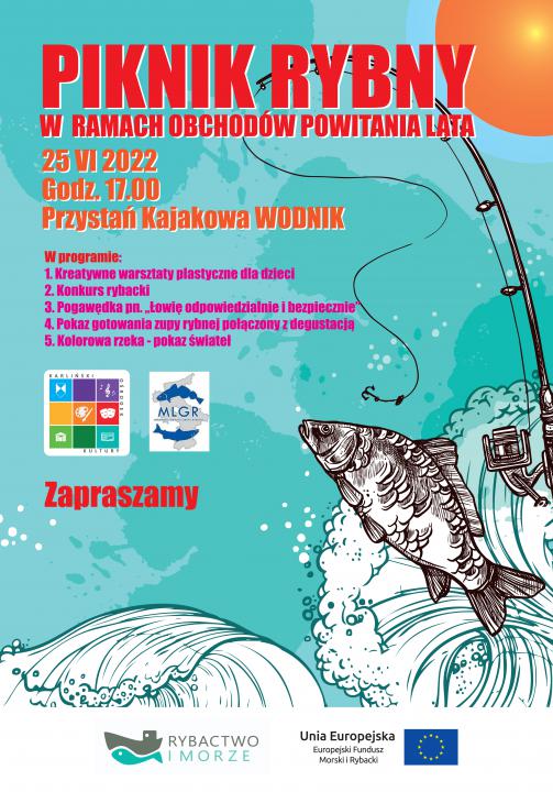 "Piknik Rybny w ramach obchodów Powitania Lata"