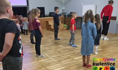 KREATYWNE ŚWIETLICE W ŁĘGACH - ZAJĘCIA TANECZNE