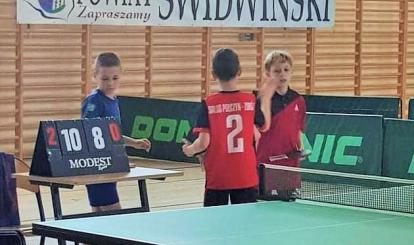 OTWARTE MISTRZOSTWA POWIATU ŚWIDWIŃSKIEGO W TENISIE STOŁOWYM