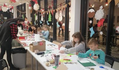 WARSZTATY PLASTYCZNE W GALERII CK