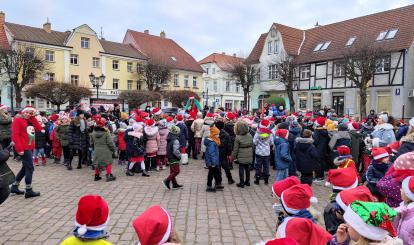 Mikołajki na Placu Wolności