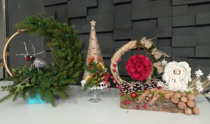 Pozostałe ozdoby trzy prace nagrodzone