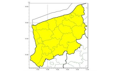 OSTRZEŻENIE METEOROLOGICZNE 22.05-26.05.2024 R.