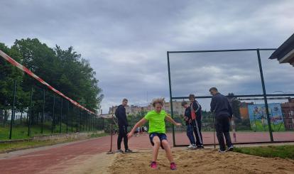 Mistrzostwa Powiatu Świdwińskiego w Drużynowym Czwórboju Lekkoatletycznym Igrzysk Dzieci dziewcząt i chłopców w ramach Wojewódzkiego Szkolnego Związku Sportowego w Szczecinie