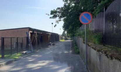 Zasięg kamery mobilnej miejskiego monitoringu na ulicy Wąskiej w Połczynie-Zdroju