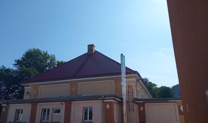 Remont elewacji i dachu sali gimnastycznej