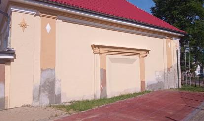 Remont elewacji i dachu sali gimnastycznej