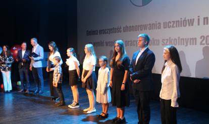 Gminna uroczystość uhonorowania uczniów i nauczycieli za wyniki wspólnej pracy w roku szkolnym 2023/2024