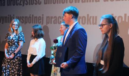 Gminna uroczystość uhonorowania uczniów i nauczycieli za wyniki wspólnej pracy w roku szkolnym 2023/2024