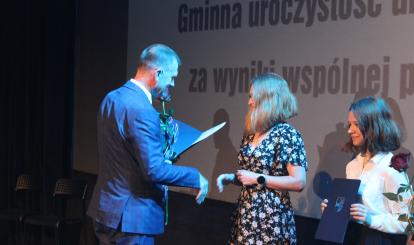 Gminna uroczystość uhonorowania uczniów i nauczycieli za wyniki wspólnej pracy w roku szkolnym 2023/2024
