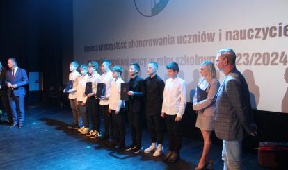 Gminna uroczystość uhonorowania uczniów i nauczycieli za wyniki wspólnej pracy w roku szkolnym 2023/2024