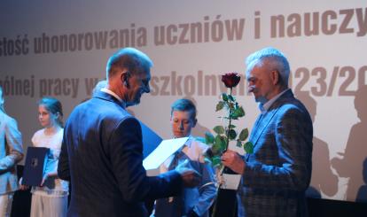Gminna uroczystość uhonorowania uczniów i nauczycieli za wyniki wspólnej pracy w roku szkolnym 2023/2024