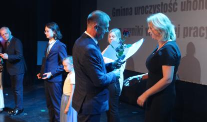 Gminna uroczystość uhonorowania uczniów i nauczycieli za wyniki wspólnej pracy w roku szkolnym 2023/2024