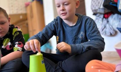 Dogoterapia w Szkole Podstawowej z Oddziałami Przedszkolnymi w Toporzyku