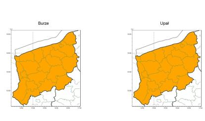 OSTRZEŻENIE METEOROLOGICZNE 27.06-01.07.2024 R.