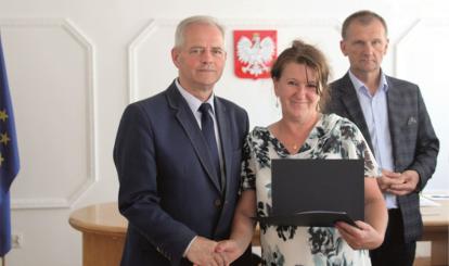 Wręczanie nominacji sołtysom przez Burmistrza Połczyna-Zdroju Józefa Nizioła