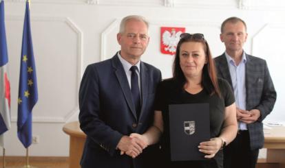 Wręczanie nominacji sołtysom przez Burmistrza Połczyna-Zdroju Józefa Nizioła
