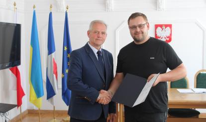 Wręczanie nominacji sołtysom przez Burmistrza Połczyna-Zdroju Józefa Nizioła