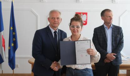 Wręczanie nominacji sołtysom przez Burmistrza Połczyna-Zdroju Józefa Nizioła