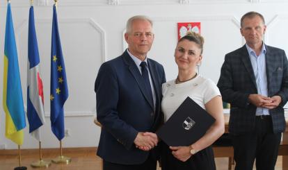 Wręczanie nominacji sołtysom przez Burmistrza Połczyna-Zdroju Józefa Nizioła