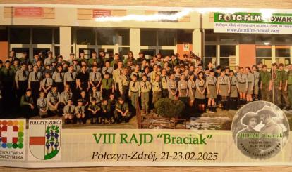 Rajd Harcerski z okazji Dnia Myśli Braterskiej ,,Braciak"