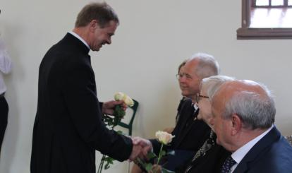 Poświęcenie i wybudzenie organów z kościoła filialnego pw. Najświętszego Serca Pana Jezusa w Łęgach