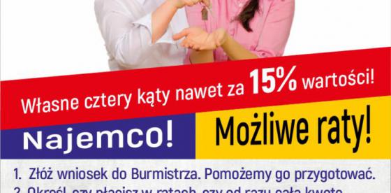 MIESZAKANIE ZA GROSZE