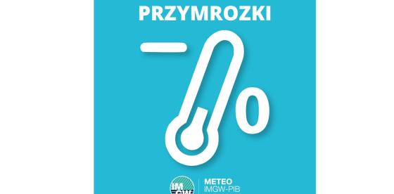 OSTRZEŻENIE METEOROLOGICZNE 06.03-07.03.2024 R. MOŻLIWE PRZYMROZKI