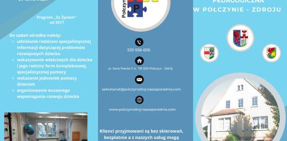 Poradnia Psychologiczno- Pedagogiczna w Połczynie- Zdroju