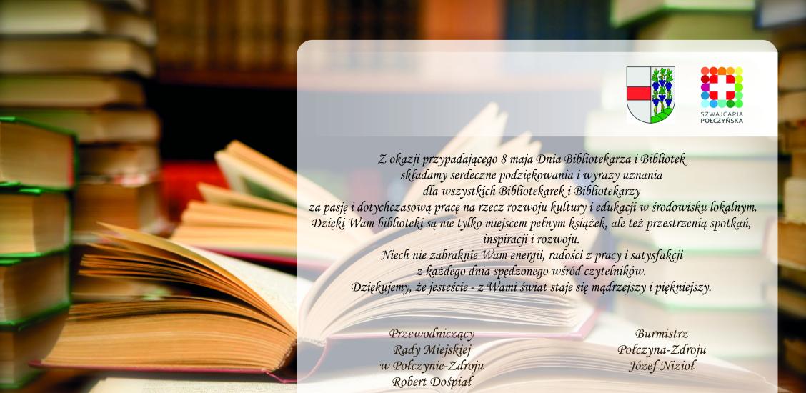 Ogólnopolski Dzień Bibliotekarza i Bibliotek- 8 maja
